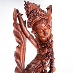 Balinese Dancer Hand-carved Teakwood Sculpture Art Unique Gift
