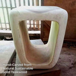 Designer Furniture Solid Teakwood Stool Side Corner Table Coffee Table Easternada