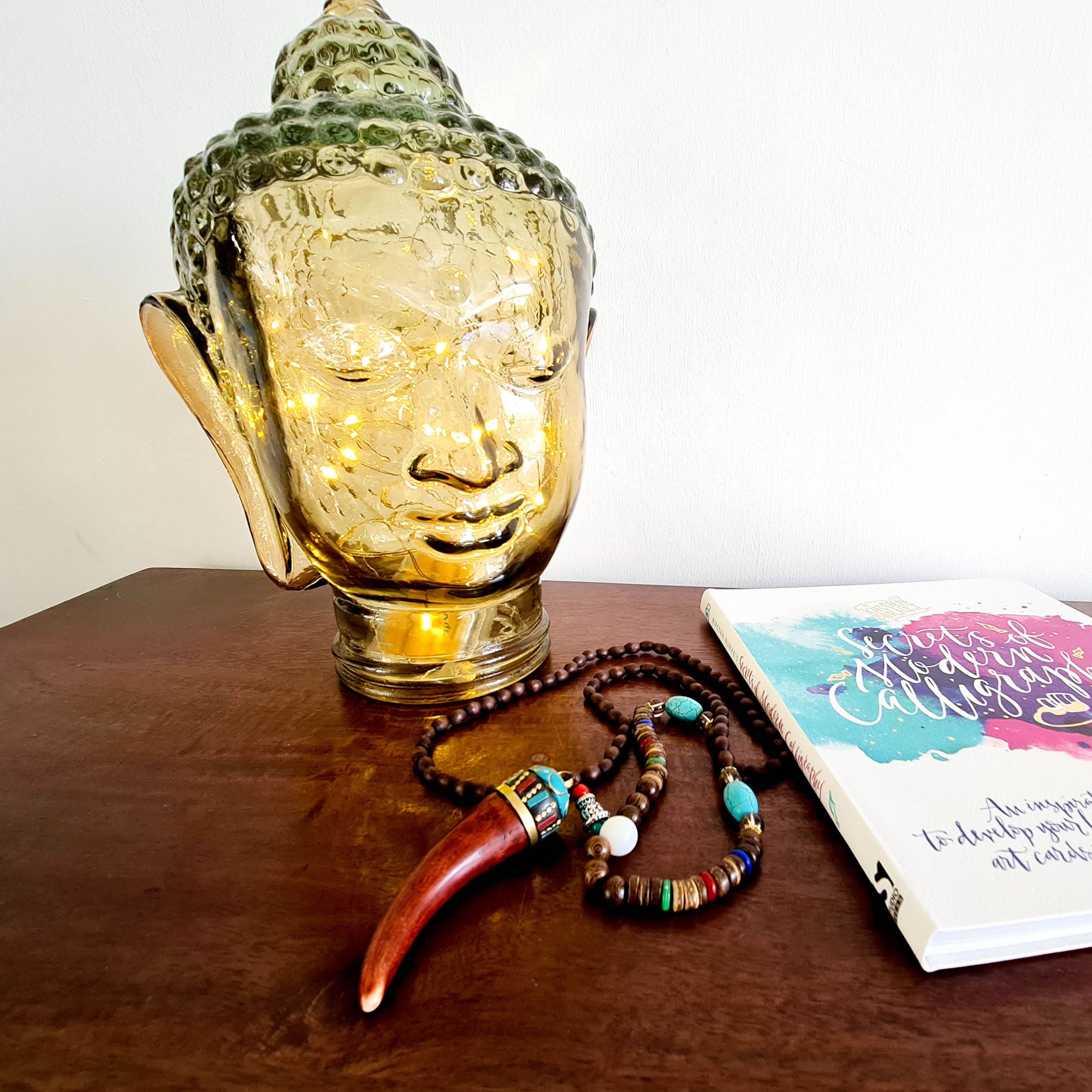 A bohemian style beautiful handmade tooth necklace for boys and girls. A Unique Gift