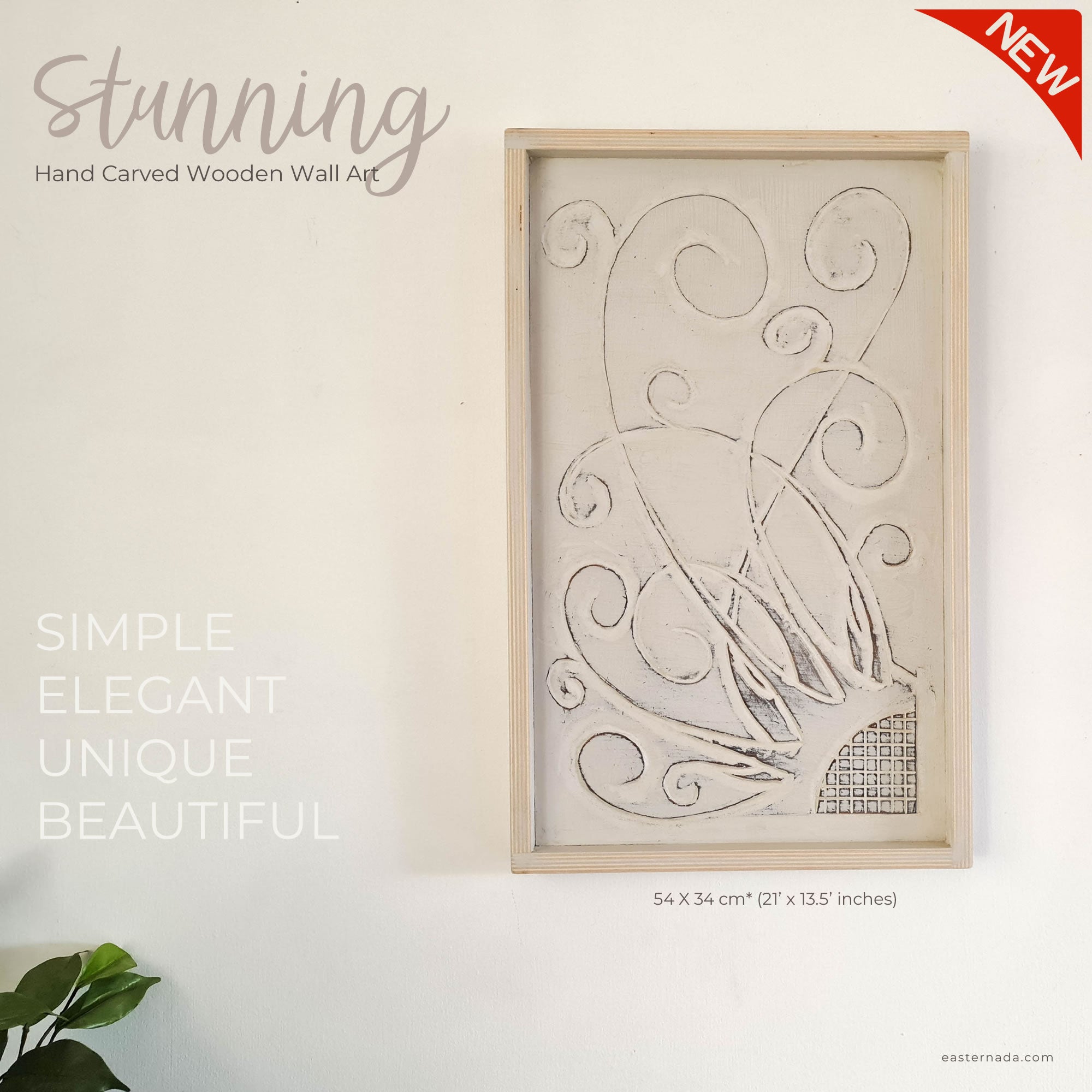 This is a one-off Carved Wooden Wall Art handmade and hand-painted with some eye catching results