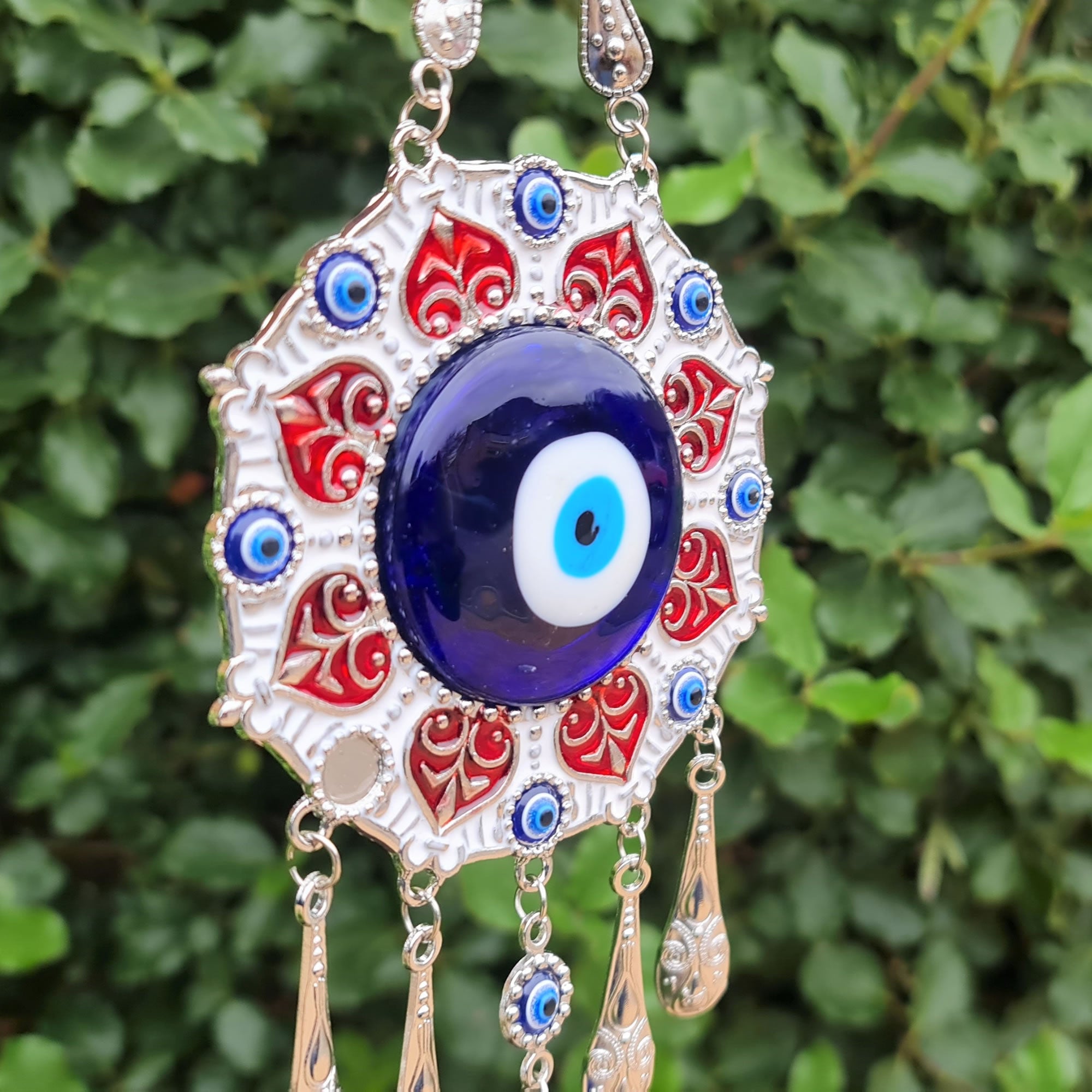 Nazar Turkish Evil Eye Bohemian Macramé Hanging Dream Catcher