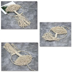Bohemian Style Handmade Decorative Hanging Macramé Dream Catcher: Tree of Life