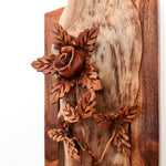 This is a stunning Carved Wooden Wall Art handmade with some eye catching results. This drift wood flowers are patiently hand carved and will undoubtedly look stunning in any décor. Driftwood Roses Gift