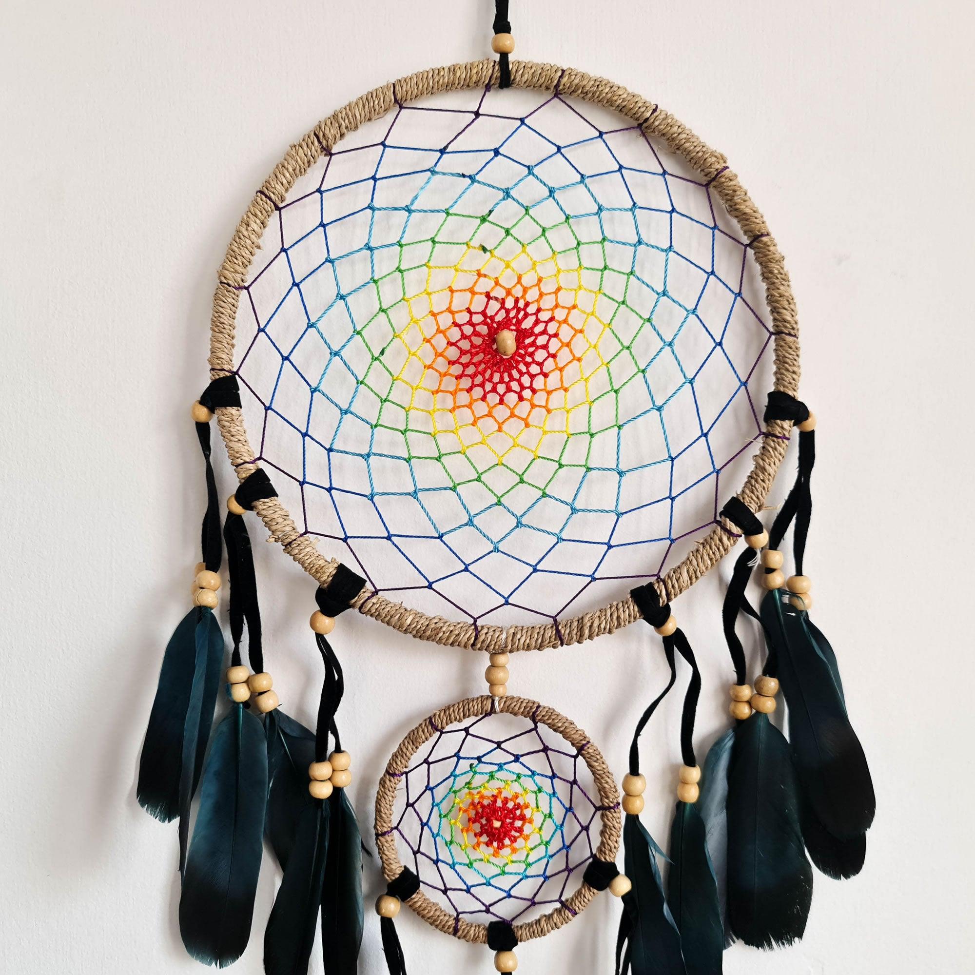Bohemian Macramé Car Wall Hanging Dream Catcher