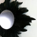 Juju Feather Vanity Wall Mirror Bohemian Style Handmade