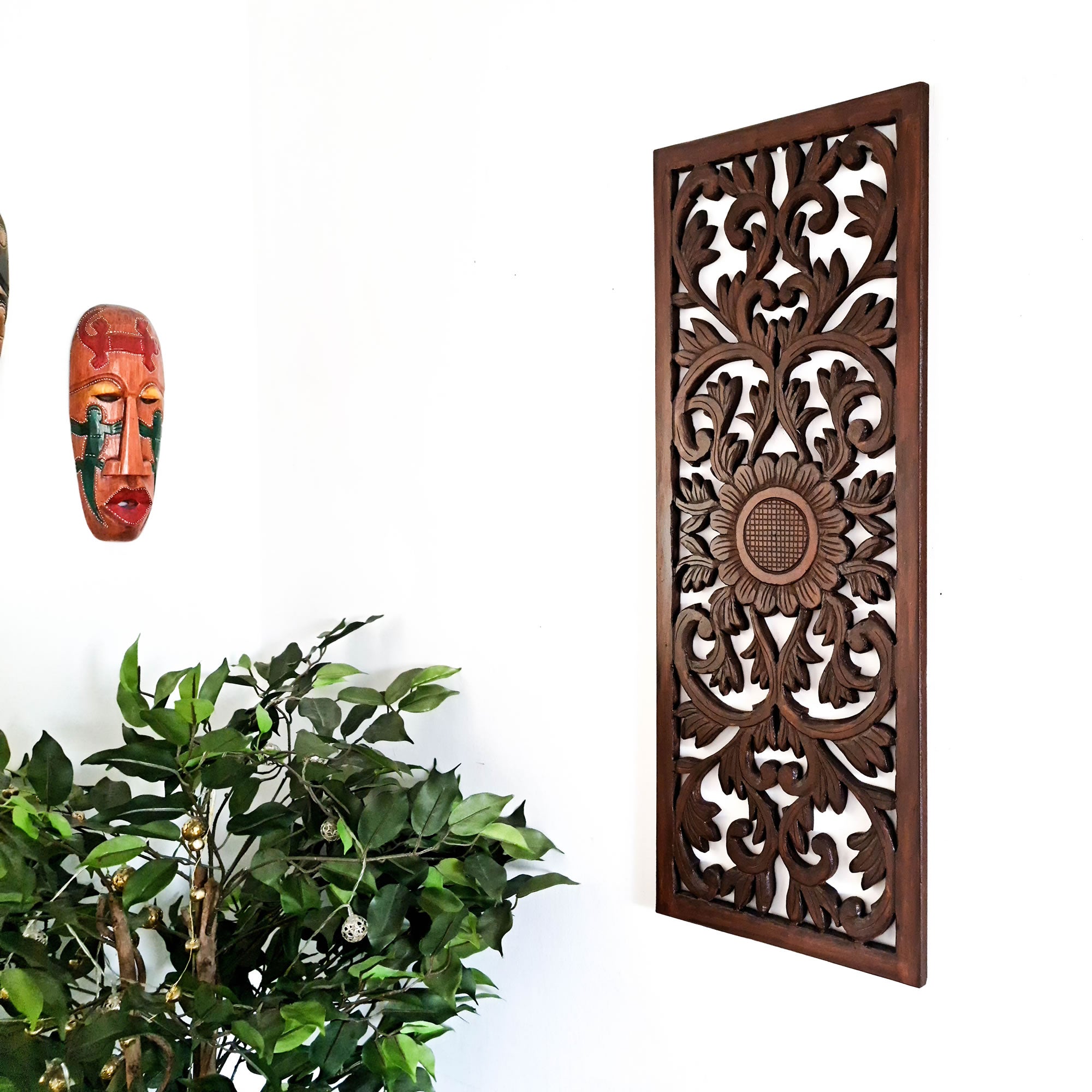 Ailes d'Ange Décoration Sculpture Chambre d'Enfant Decore Tête de Lit Blanc Shabby Chic