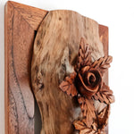 This is a stunning Carved Wooden Wall Art handmade with some eye catching results. This drift wood flowers are patiently hand carved and will undoubtedly look stunning in any décor. Driftwood Roses Gift