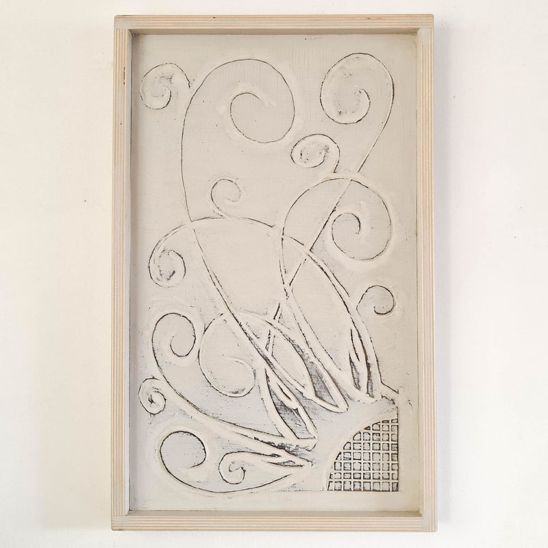 This is a one-off Carved Wooden Wall Art handmade and hand-painted with some eye catching results