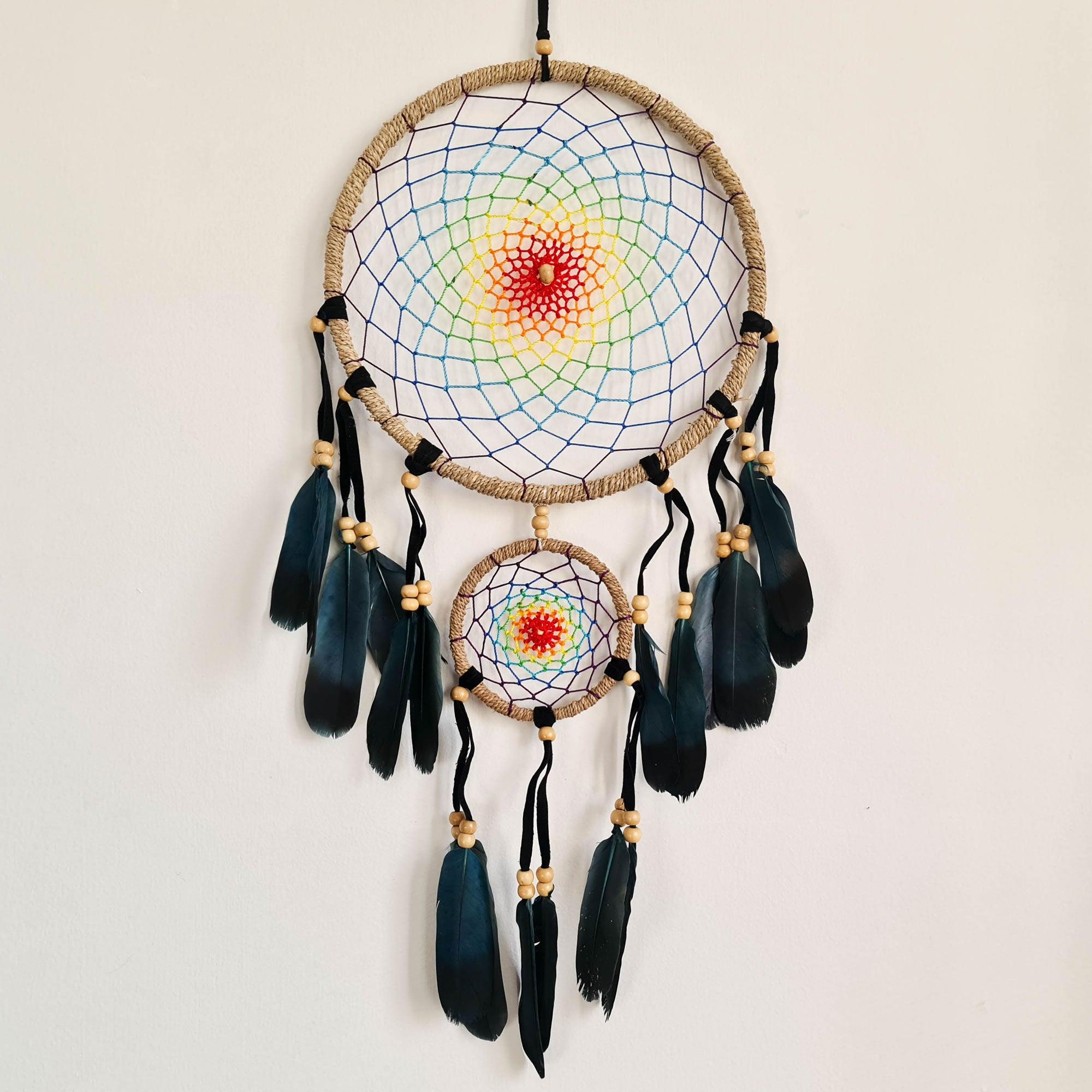 Bohemian Macramé Car Wall Hanging Dream Catcher
