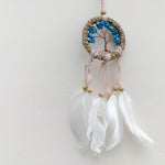 Bohemian Macrame Car Wall Hanging Dream Catcher - Tree of Life - Easternada