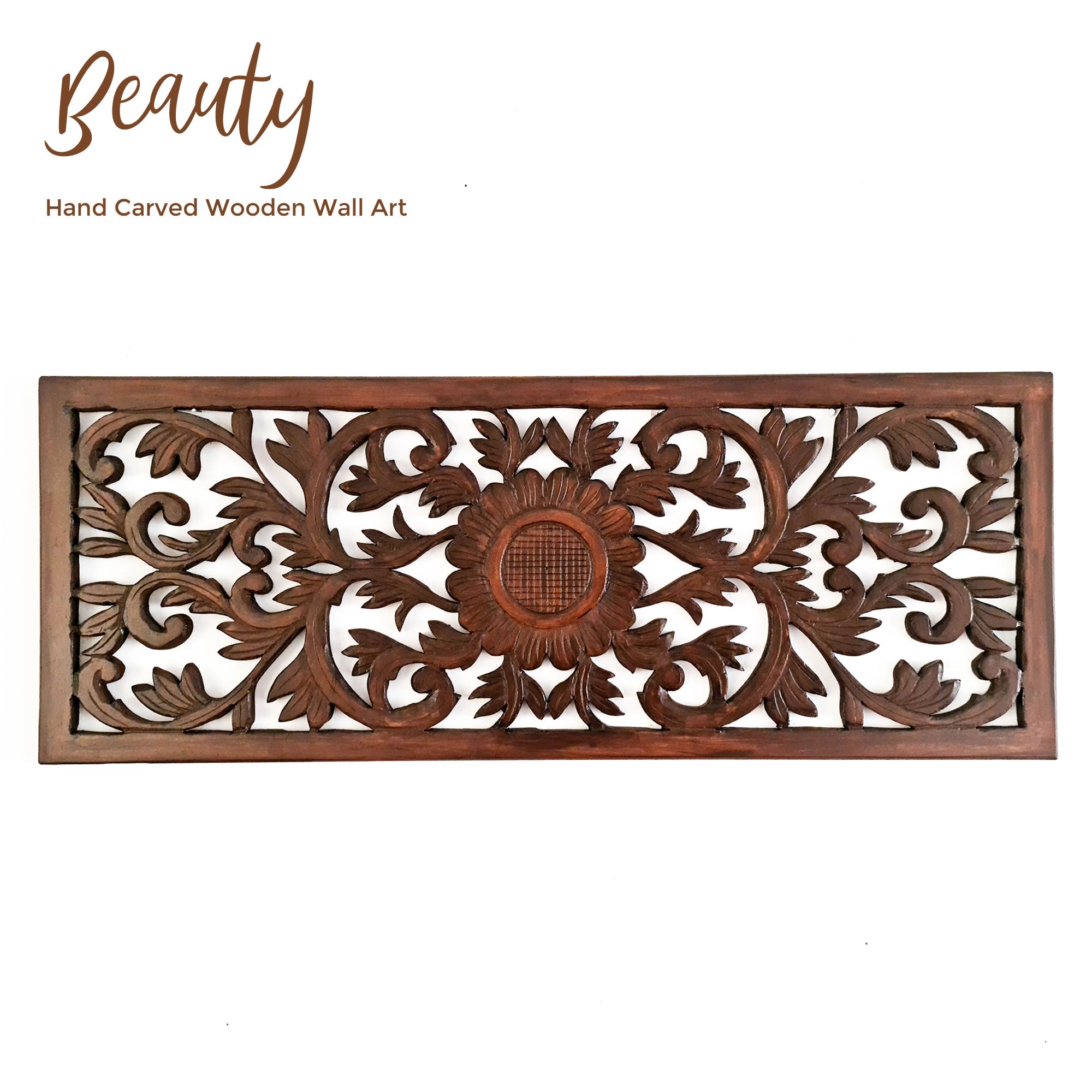 Ailes d'Ange Décoration Sculpture Chambre d'Enfant Decore Tête de Lit Blanc Shabby Chic