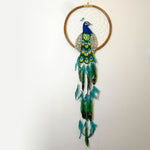 Peacock - Bohemian Feather Macramé Hanging Dream Catcher Large