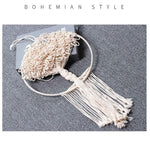Bohemian Style Handmade Decorative Hanging Macramé Dream Catcher: Tree of Life