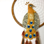 Peacock - Bohemian Feather Macrame Hanging Dream Catcher Large