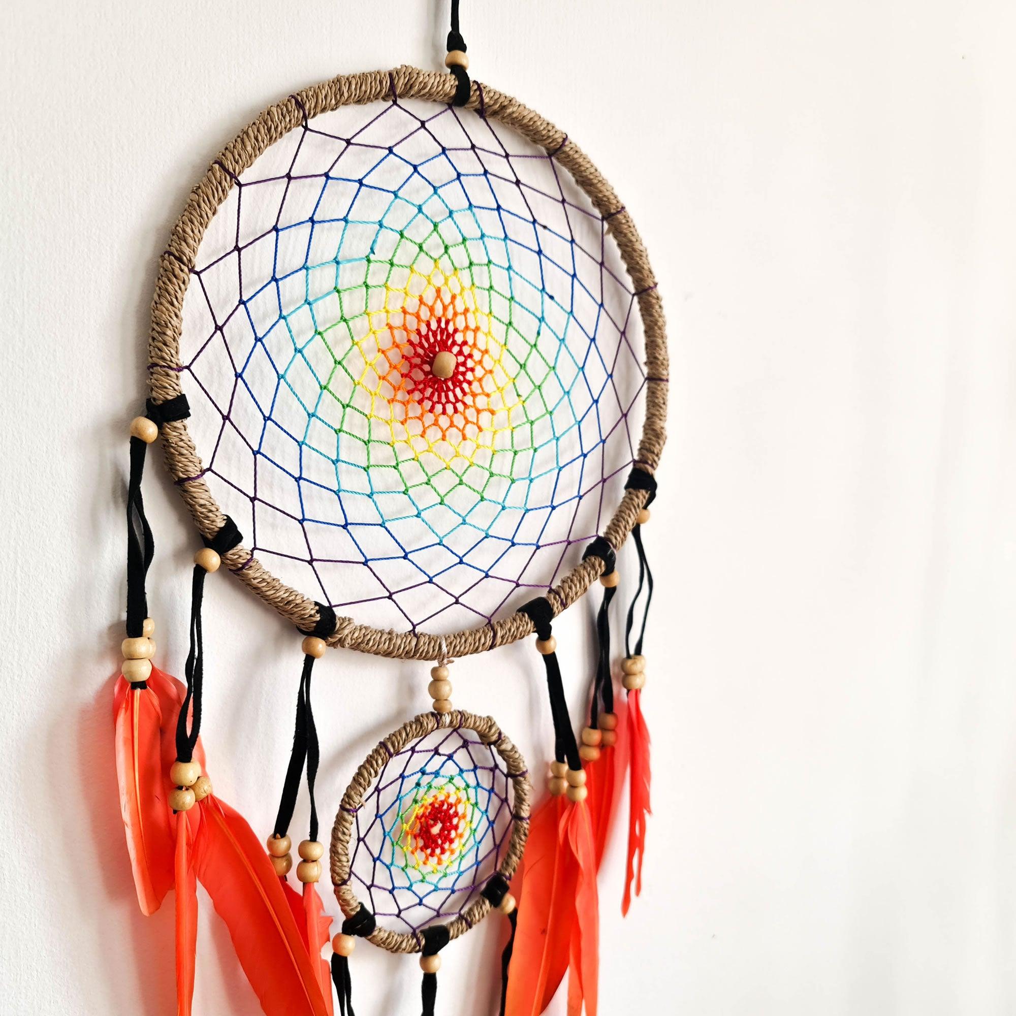 Bohemian Macramé Car Wall Hanging Dream Catcher - Easternada