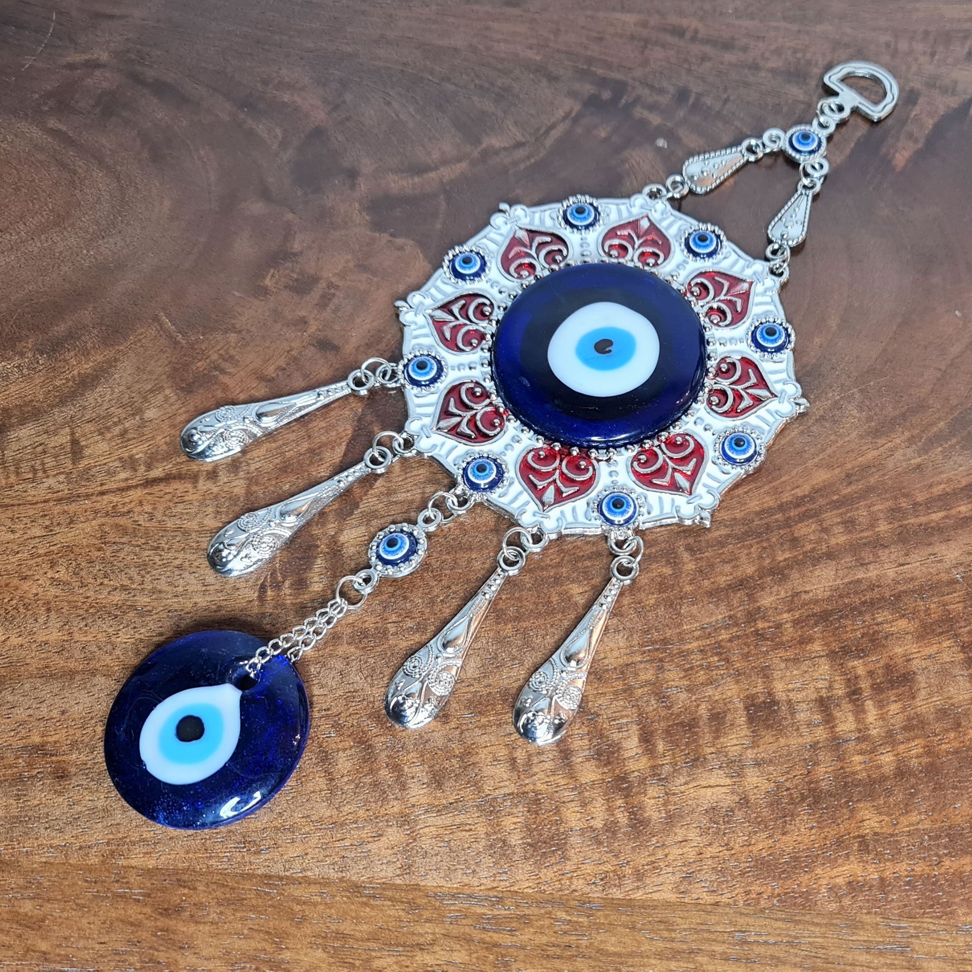 Nazar Turkish Evil Eye Bohemian Macramé Hanging Dream Catcher