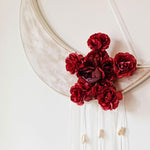 Bohemian Moon Star Flower Decorative Wall Hanging - 40 x 90 cm Dream Catcher Wedding Gift for her