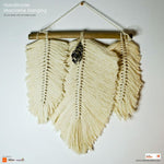 Bohemian Style Feather Handmade Decorative Macrame Wall hanging - Easternada