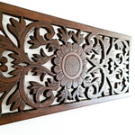 Decoration Sculpture Wall Art Room Decore Headboard Hand-carved Hanging