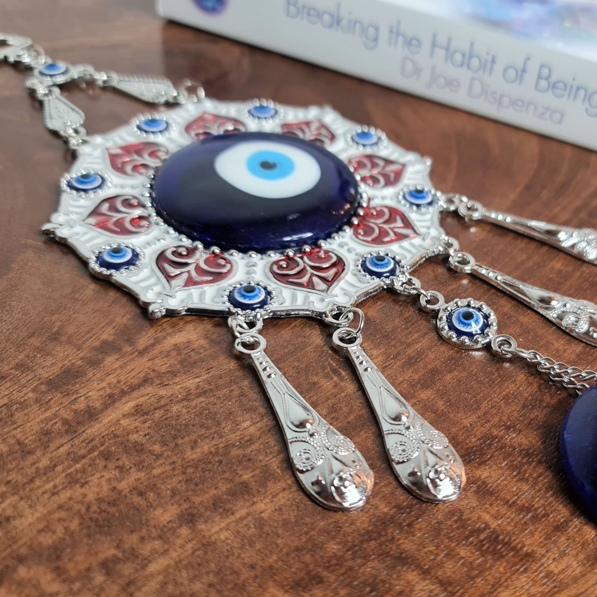 Nazar Turkish Evil Eye Bohemian Macramé Hanging Dream Catcher