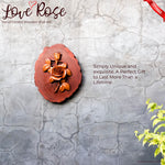 A perfect gift for a loved one. Hand Carved Teak Wood Rose Flower. Simply Stunning Wall Art Decoration. Wedding Valentines Gift