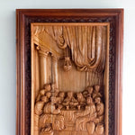 Hand Carved Wooden Lord Jesus - Religious Vatican Christian Art Sculpture Leonardo Da Vinci