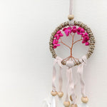 Bohemian Macrame Car Wall Hanging Dream Catcher - Tree of Life - Easternada