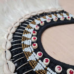 Bohemian Style Feather Sea Shells Handmade Decorative Costume Macrame Necklace Jujuhat - Easternada