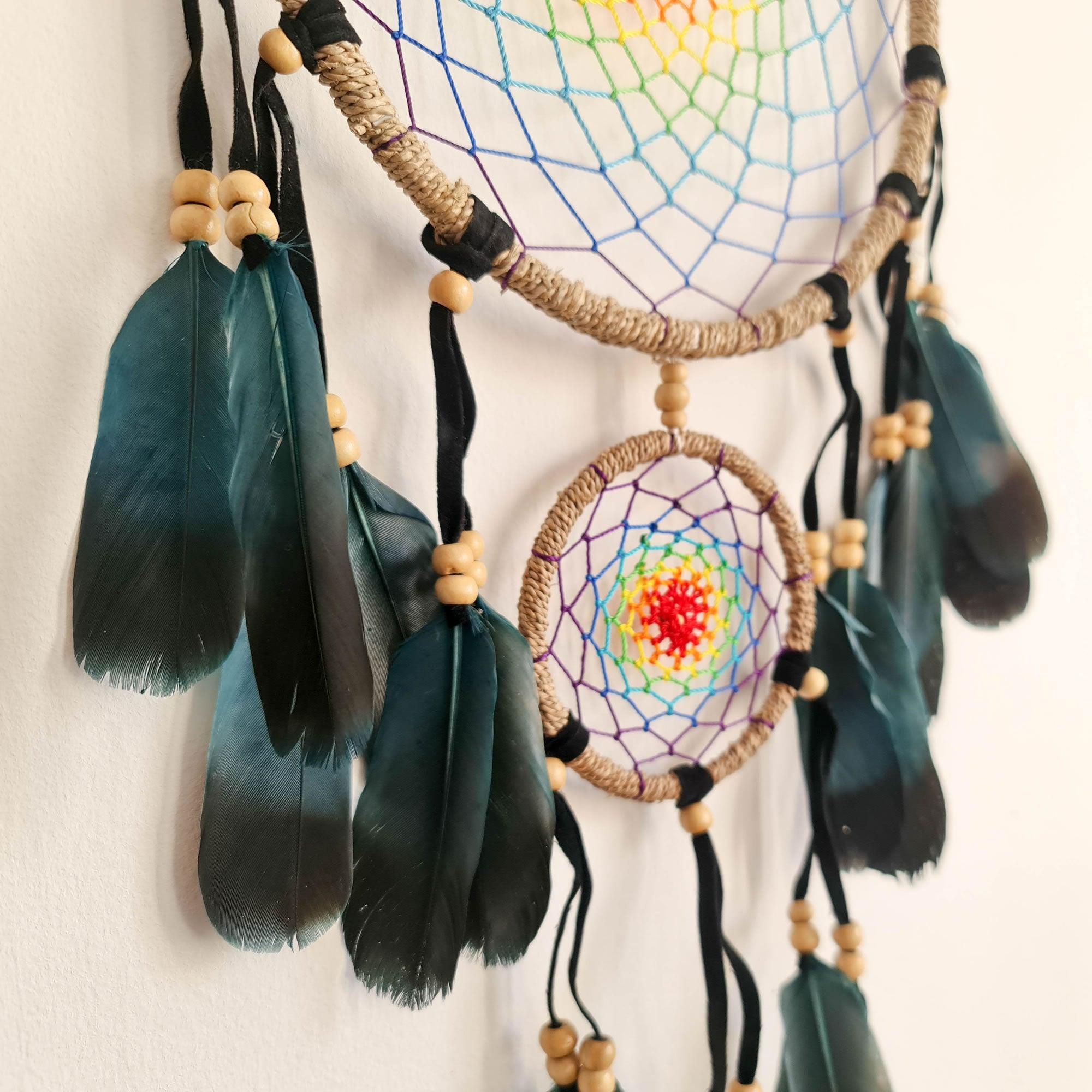 Bohemian Macramé Car Wall Hanging Dream Catcher