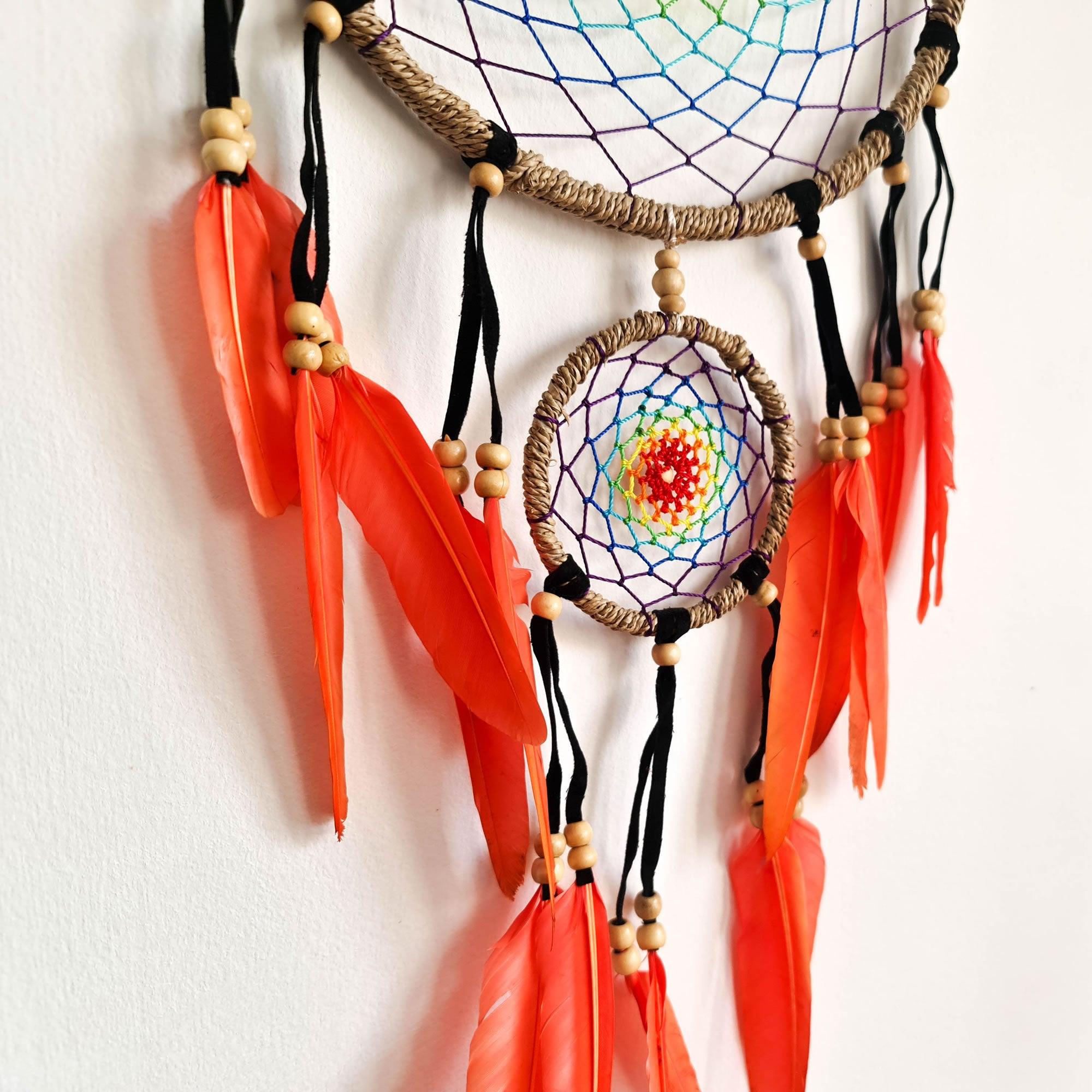 Bohemian Macramé Car Wall Hanging Dream Catcher - Easternada