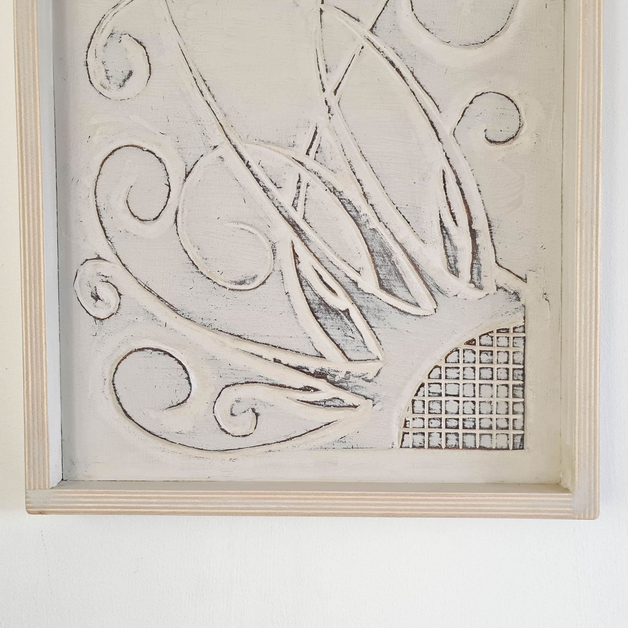 This is a one-off Carved Wooden Wall Art handmade and hand-painted with some eye catching results