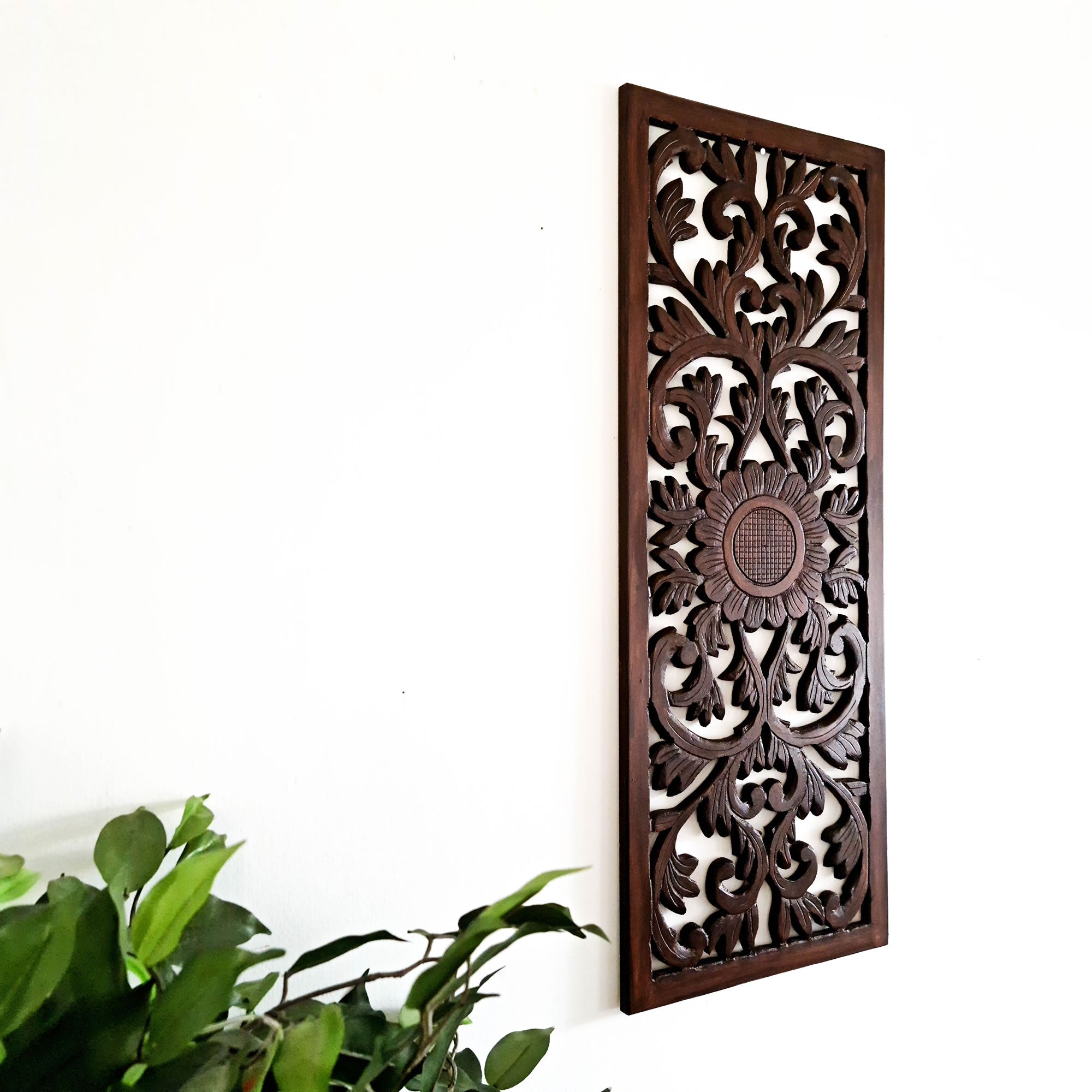 Ailes d'Ange Décoration Sculpture Chambre d'Enfant Decore Tête de Lit Blanc Shabby Chic