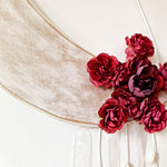Bohemian Moon Star Flower Decorative Wall Hanging - 40 x 90 cm Dream Catcher Wedding Gift for her