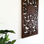 Decoration Sculpture Wall Art Room Decore Headboard Hand-carved Hanging
