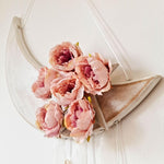 Bohemian Moon Star Flower Decorative Wall Hanging - 40 x 90 cm Dream Catcher Wedding Gift for her