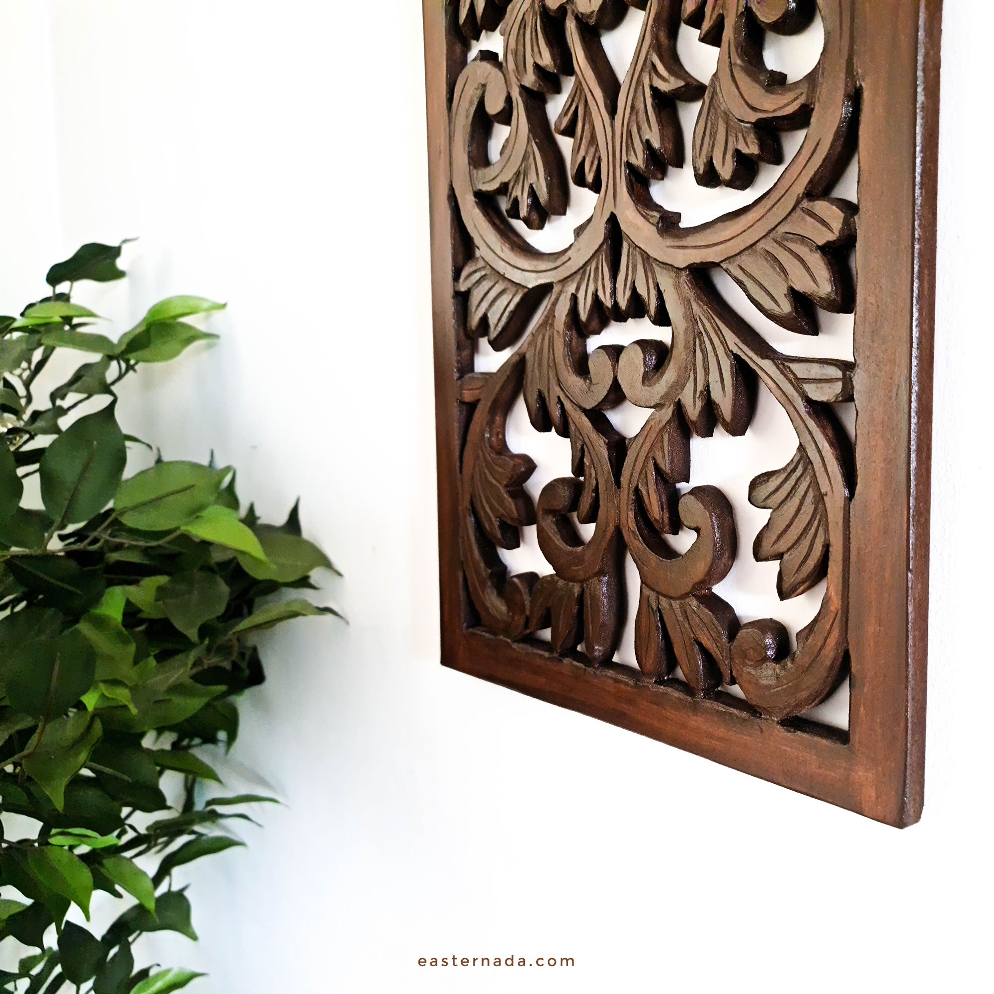 Ailes d'Ange Décoration Sculpture Chambre d'Enfant Decore Tête de Lit Blanc Shabby Chic