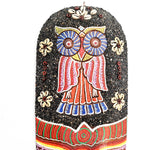 Hawaiian Tiki Mask Wall Hanging - Hand Carved painted wooden Tropical Aboriginal decoration