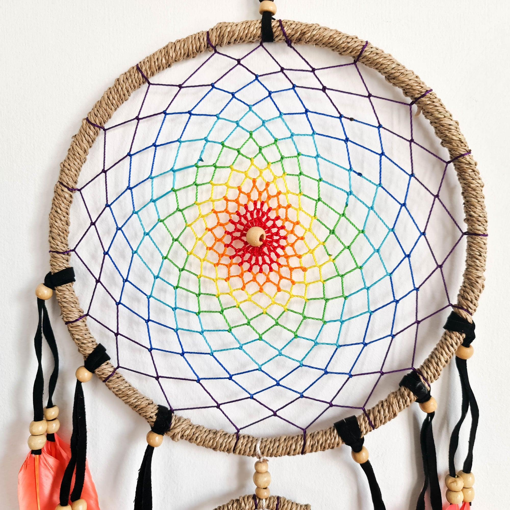 Bohemian Macramé Car Wall Hanging Dream Catcher - Easternada