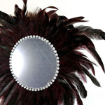 Juju Feather Vanity Wall Mirror Bohemian Style Handmade