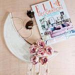 Bohemian Moon Star Flower Decorative Wall Hanging - 40 x 90 cm Dream Catcher Wedding Gift for her