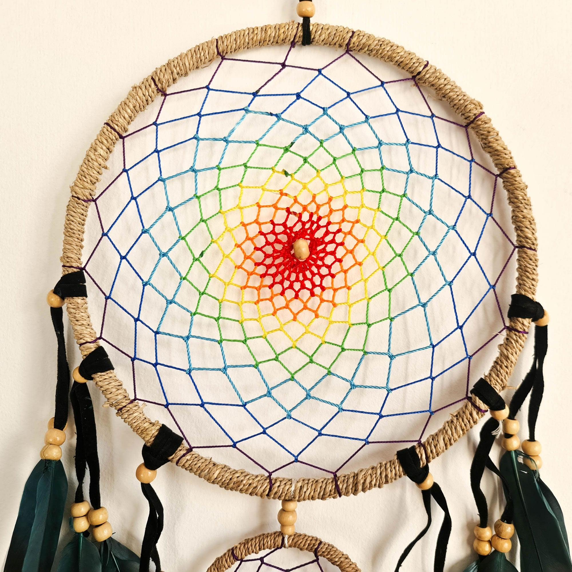 Bohemian Macramé Car Wall Hanging Dream Catcher