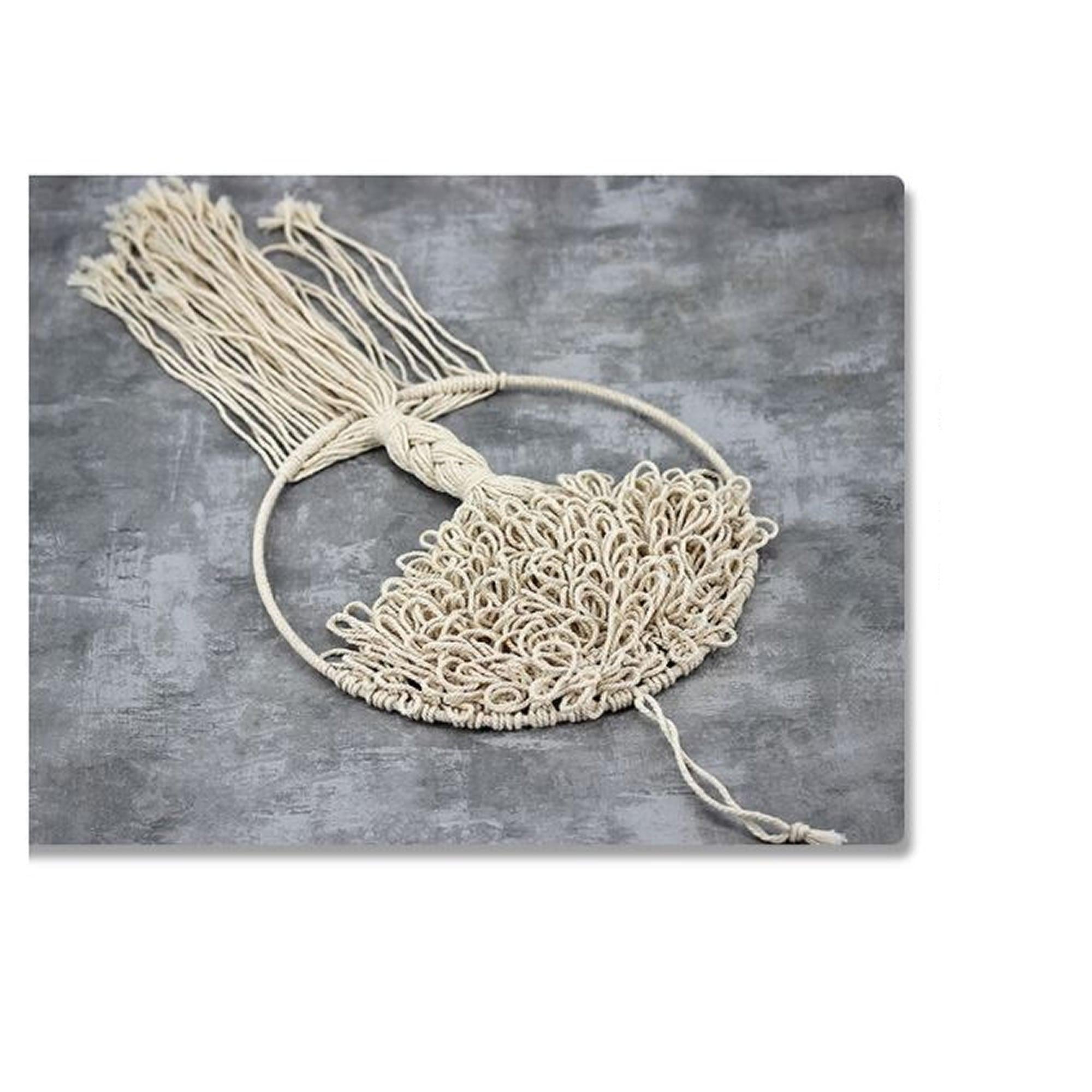 Bohemian Style Handmade Decorative Hanging Macramé Dream Catcher: Tree of Life