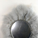 Juju Feather Vanity Wall Mirror Bohemian Style Handmade
