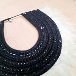 Bohemian Style Feather Sea Shells Handmade Decorative Costume Macrame Necklace Jujuhat - Easternada