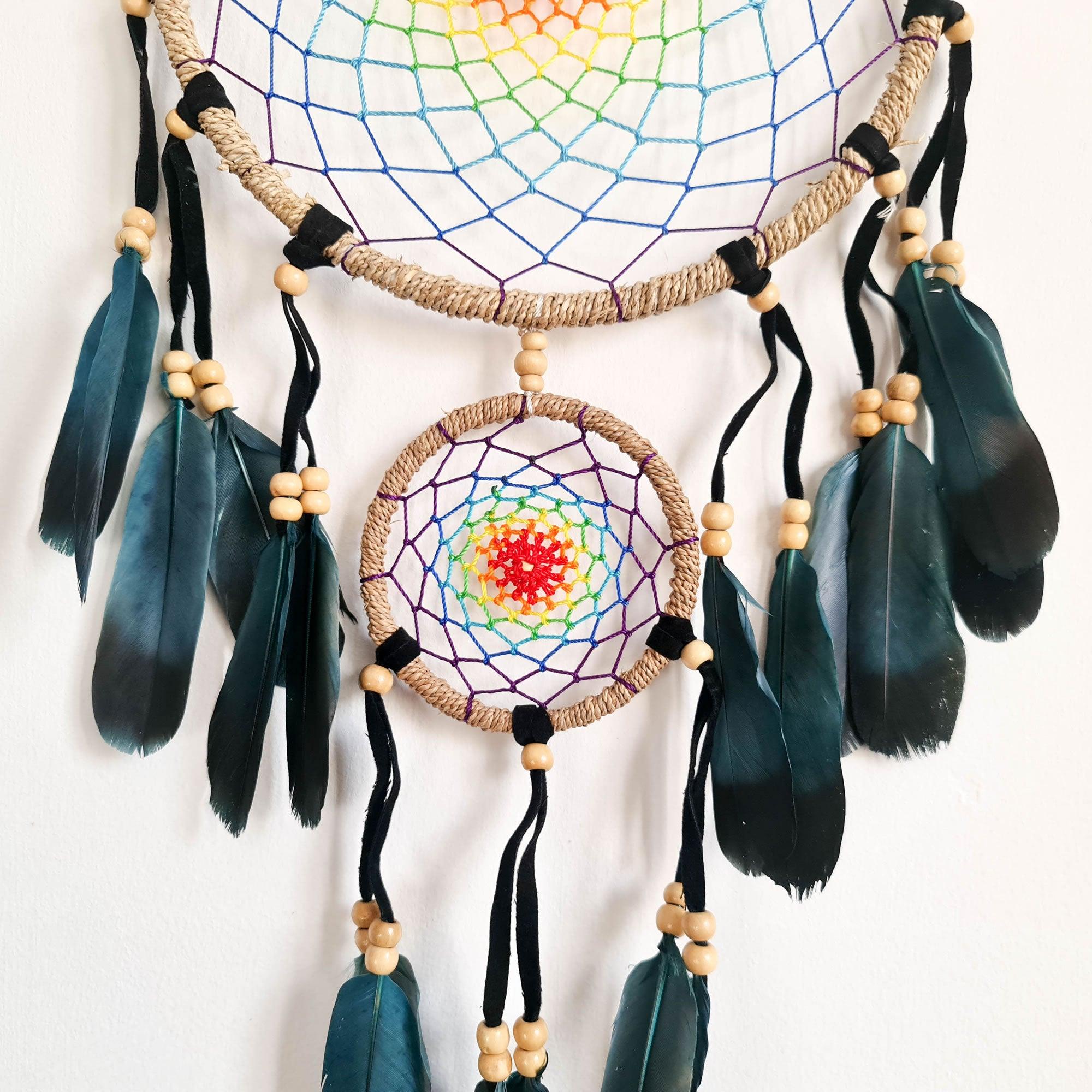 Bohemian Macramé Car Wall Hanging Dream Catcher