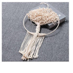Bohemian Style Handmade Decorative Hanging Macramé Dream Catcher: Tree of Life