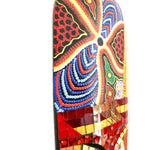 Hawaiian Tiki Mask Wall Hanging - Hand Carved painted wooden Tropical Aboriginal decoration