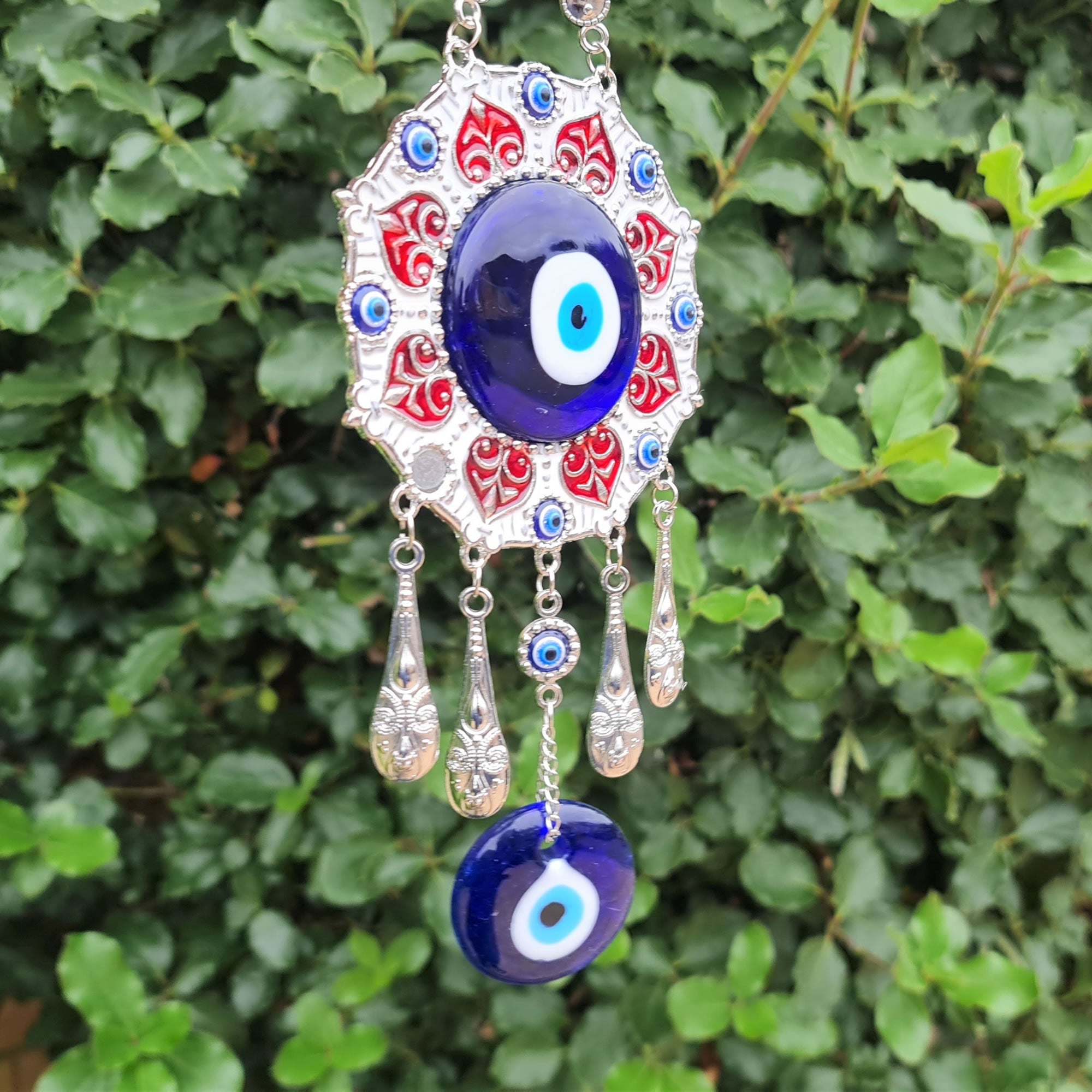 Nazar Turkish Evil Eye Bohemian Macramé Hanging Dream Catcher