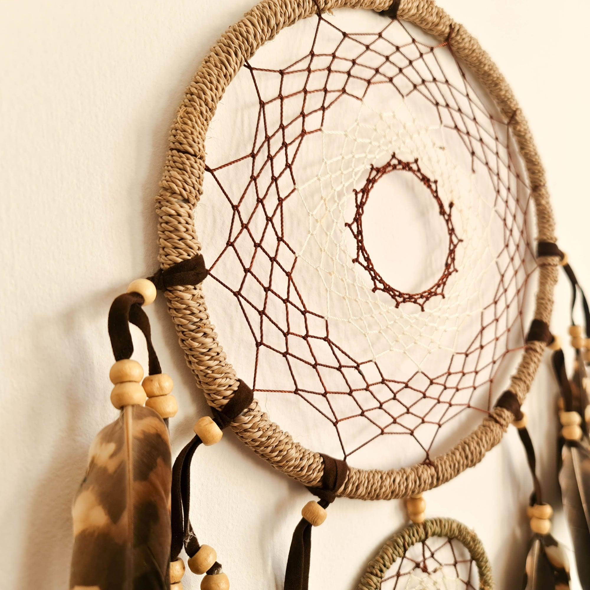 Bohemian Macramé Car Wall Hanging Dream Catcher