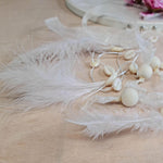 Bohemian Moon Star Flower Decorative Wall Hanging - 40 x 90 cm Dream Catcher Wedding Gift for her